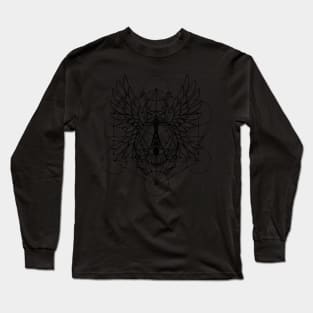 Sacred Geometry Scarab Long Sleeve T-Shirt